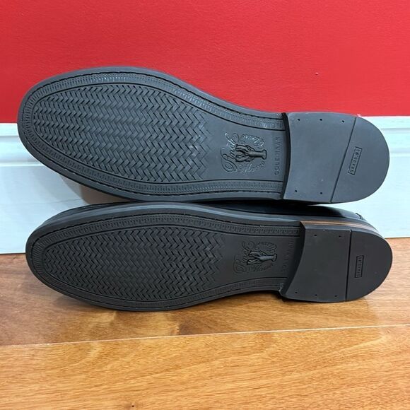 NWOB Cole Haan Grand Os Pinch Maine Tassel Loafers Shoes Hand Sewn Size 12 - Picture 8 of 11